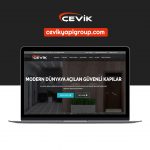 Biga Çevik Yapı Group Web Sitesi