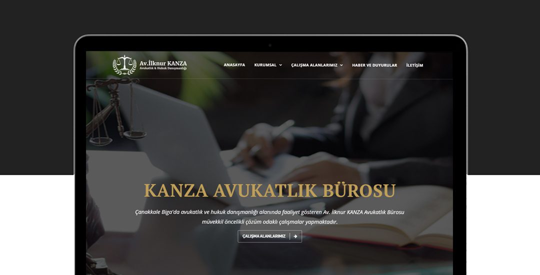 Biga kanza avukatlık web sitesi